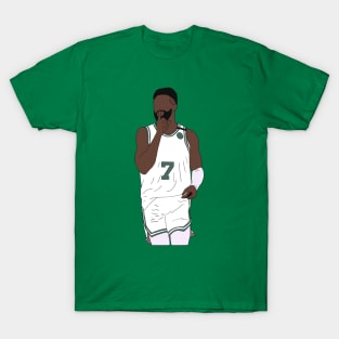 Jaylen Brown Says "Shhh" T-Shirt